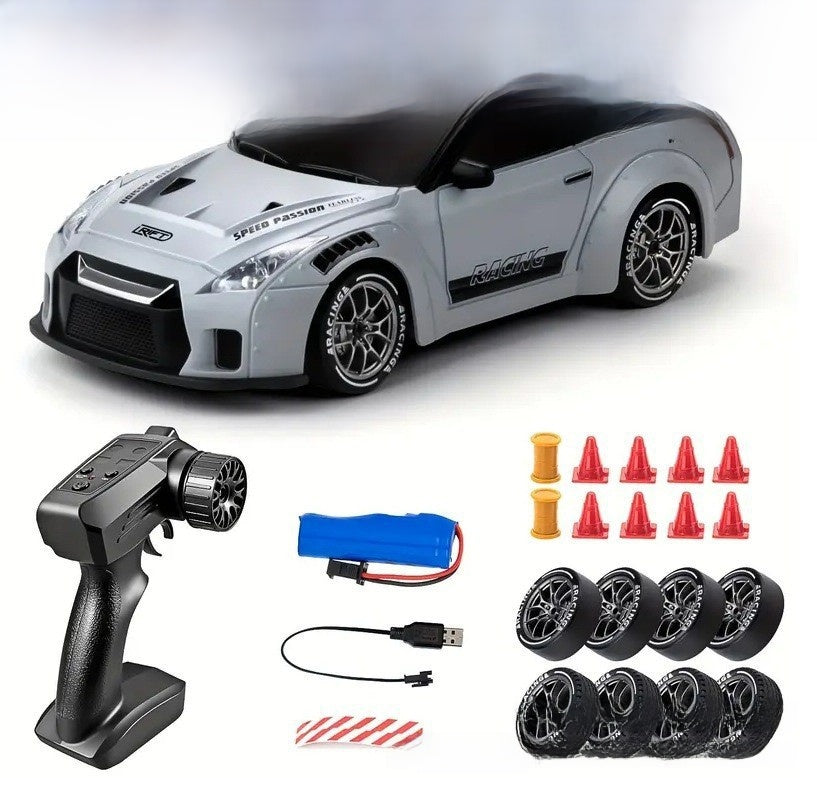 1:24 4WD Drift RC Car ā LED High-Speed Racing Edition šļøšØ