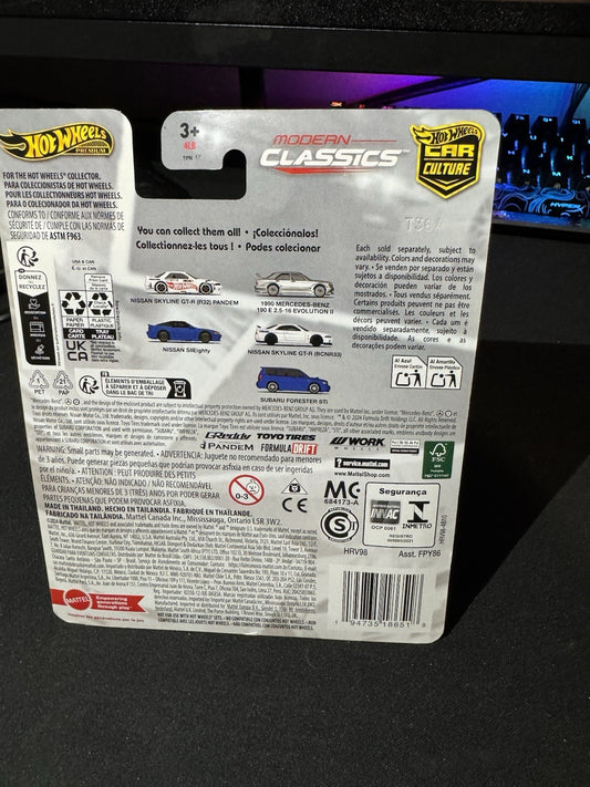 🔥Hot Wheels Modern Classics Lot of 2 Mercedes 190 & Nissan SilEighty 🔥