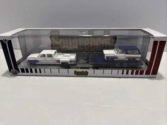 M2 Machines Squarebody CHASE 1976 GMC Sierra 3500 1975 GMC Jimmy Sierra🔥