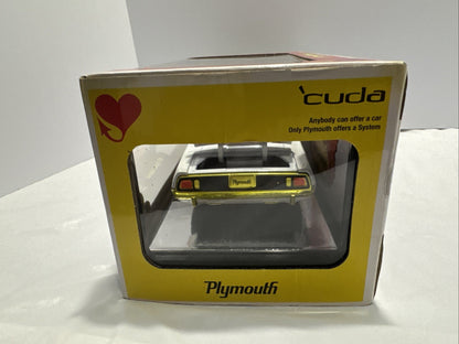 M2 Machines 1971 Plymouth Cuda 440 CHASE 1 of 750 pcs Rapid Transit System