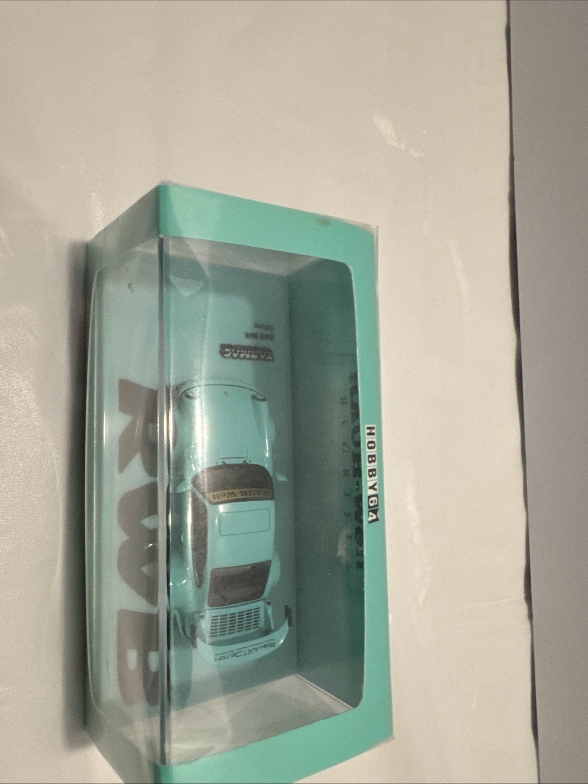 Tarmac Works T64-037-TIF 1/64 Scale RWB Porsche 964 Tiffany Teal Blue