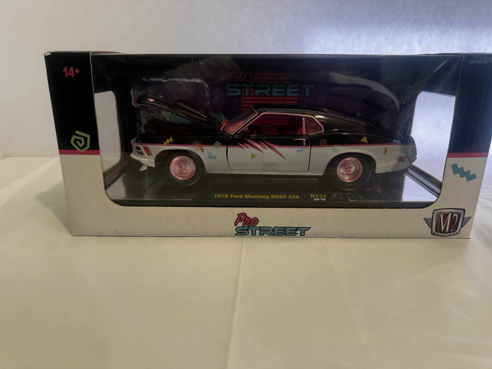 M2 Machines 1:24 1970 Ford Mustang BOSS 429 Pro Street R124 Chase 1 Of 750