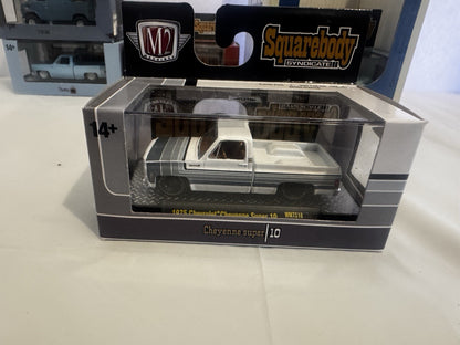 M2 Machines Squarebody Syndicate Set of 6 Sleeve Release With Chase
