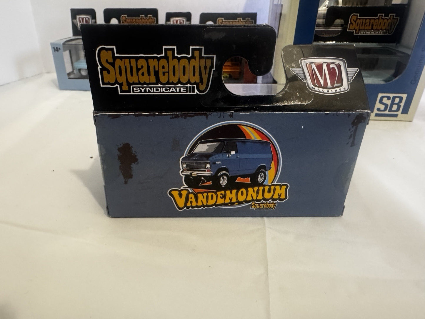 M2 Machines Squarebody Syndicate Set of 6 Sleeve Release With Chase