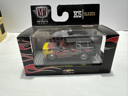 M2 Machines K5 Blazer/GMC Jimmy Walmart Exclusive Set Of 6 With Sleeve