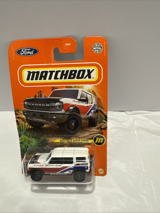 Matchbox 2022 Mix C Super Chase - 2021 Ford Bronco Rare Limited Edition