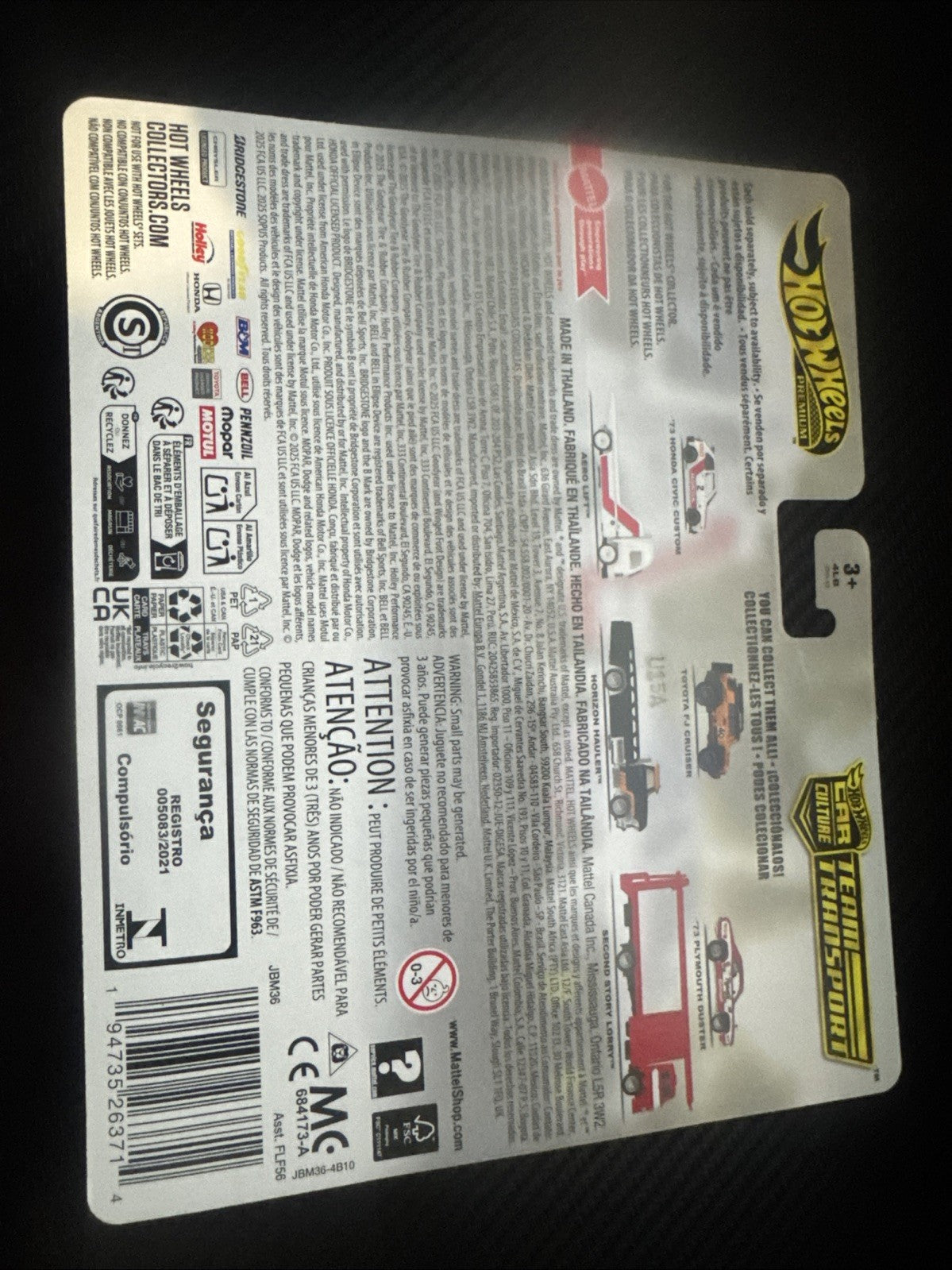 1 64 Hot Wheels Premium 2025 Team JBM36 Honda Civic Custom Aero Lift
