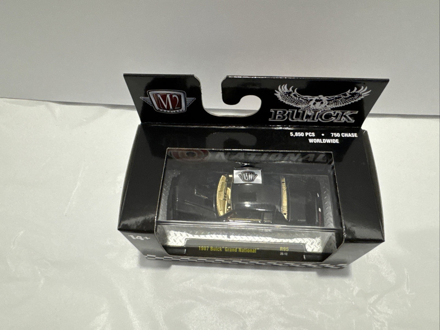 M2 MACHINES CHASE 1987 BUICK GRAND NATIONAL DETROIT MUSCLE R95 1/750
