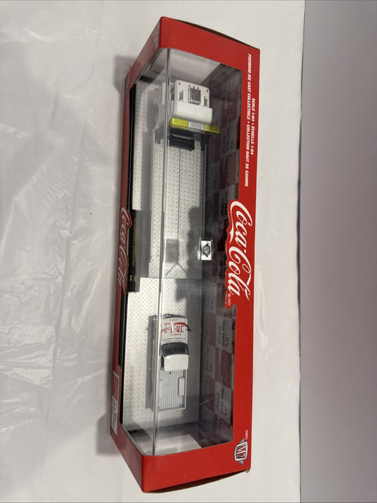 M2 MACHINES 1957 Mack Model N 1978 Datsun Truck Chase Auto-Haulers Coca-Cola