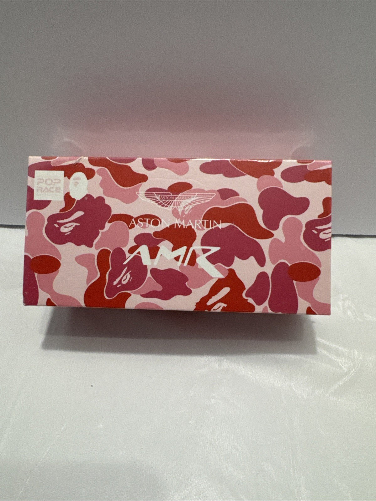Pop Race Aston Martin 1:64 GT3 BAPE A Bathing Ape Pink Camo Diecast New Sealed