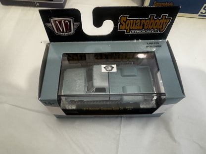 M2 Machines Squarebody Syndicate Set of 6 Sleeve Release With Chase