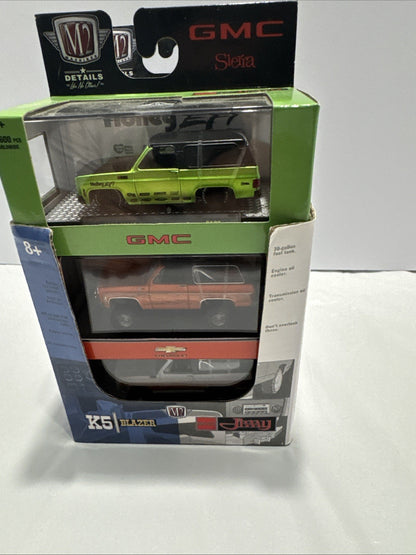 M2 Machines K5 Blazer/GMC Jimmy Walmart Exclusive Set Of 6 With Sleeve