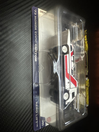 1 64 Hot Wheels Premium 2025 Team JBM36 Honda Civic Custom Aero Lift