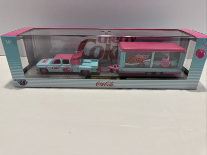 M2 Machines 1:64 CHASE Hauler 1973 Cheyenne Super 30/Iroc-Z Cherry Coke-NEW