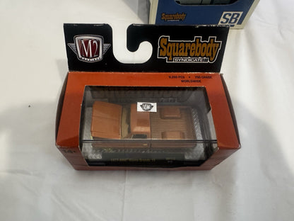 M2 Machines Squarebody Syndicate Set of 6 Sleeve Release With Chase