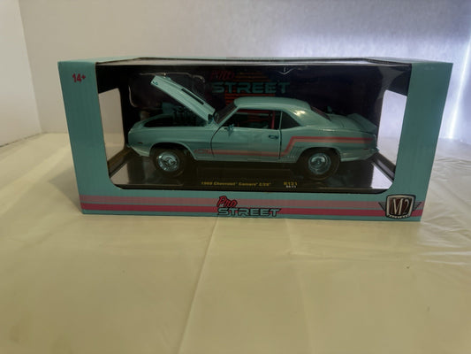 M2 Machines 2024 Pro Street 1969 Chevrolet Camaro Z28 1/24 Scale Model R121