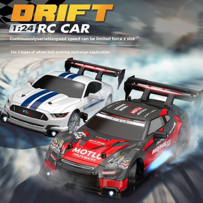 1:16 4WD LED Drift RC Car – High-Speed Rechargeable Racing Machine 🏁