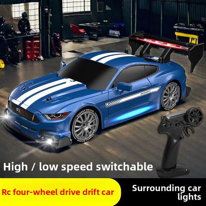 1:16 4WD LED Drift RC Car – High-Speed Rechargeable Racing Machine 🏁