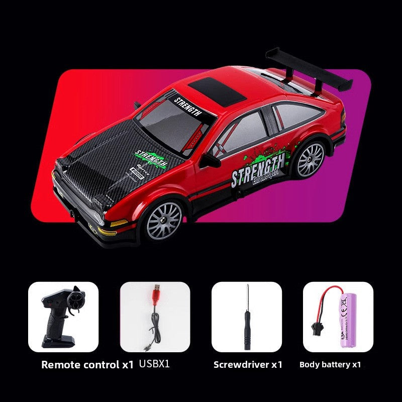 1:16 4WD LED Drift RC Car – High-Speed Rechargeable Racing Machine 🏁