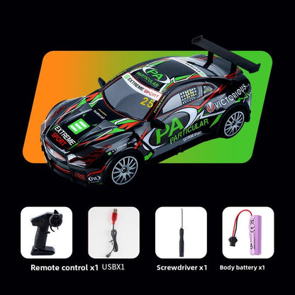 1:16 4WD LED Drift RC Car – High-Speed Rechargeable Racing Machine 🏁