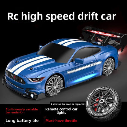 1:16 4WD LED Drift RC Car – High-Speed Rechargeable Racing Machine 🏁