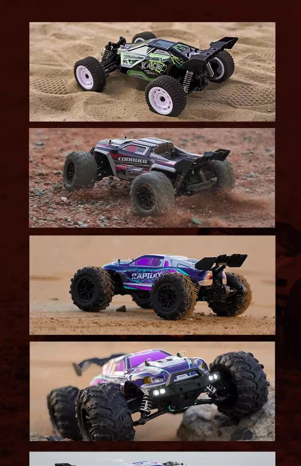 38KM/H Extreme RC Off-Roader